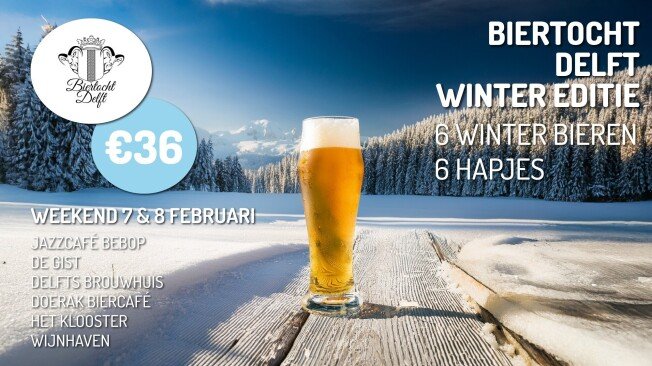 Biertocht Delft | Winter editie | 2026